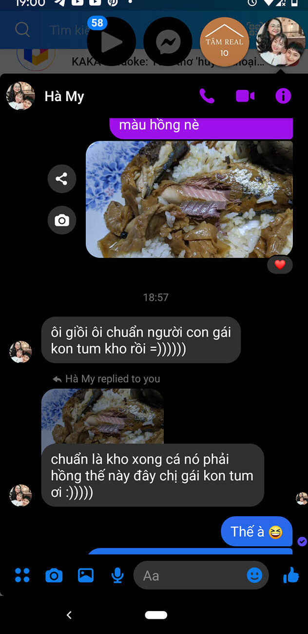 Feedback cá kho măng